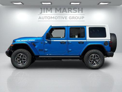 Hydro Blue Pearlcoat 2026 Jeep Wrangler Rubicon