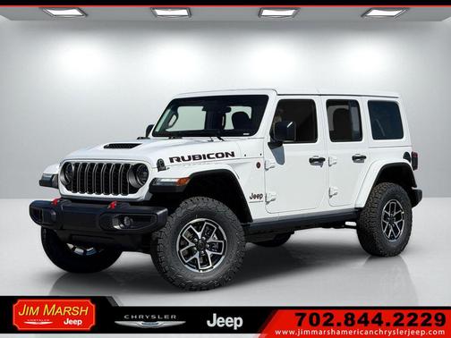 Bright White Clearcoat 2026 Jeep Wrangler Rubicon