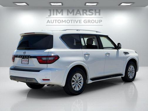 Aspen White 2024 Nissan Armada SV 2WD
