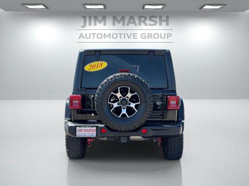 Black Clearcoat 2018 Jeep Wrangler Unlimited Rubicon