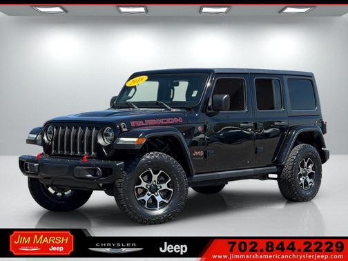 Black Clearcoat 2018 Jeep Wrangler Unlimited Rubicon