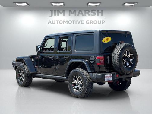 Black Clearcoat 2018 Jeep Wrangler Unlimited Rubicon