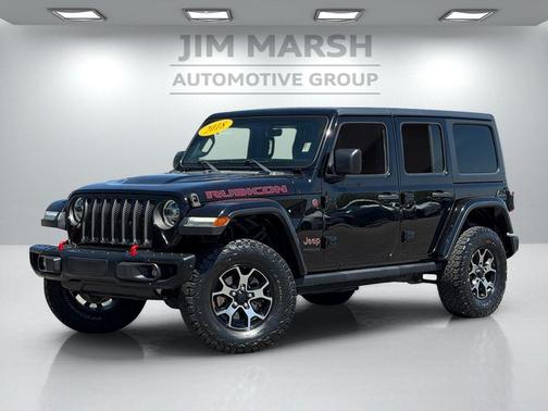 Black Clearcoat 2018 Jeep Wrangler Unlimited Rubicon