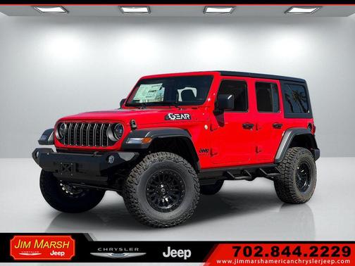 Firecracker Red Clearcoat 2026 Jeep Wrangler Sport S