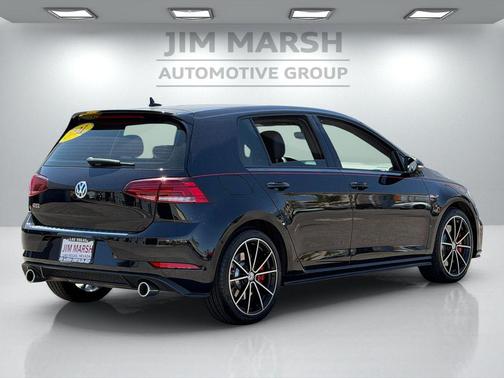 Deep Black 2021 Volkswagen Golf GTI 2.0T S DSG