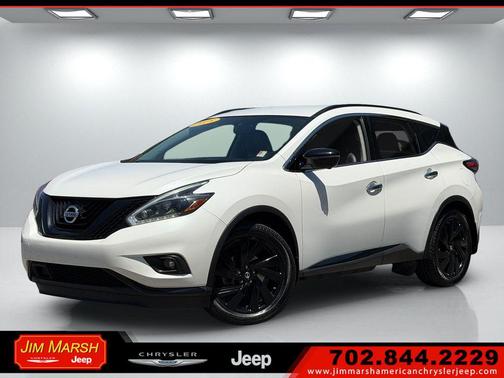 Pearl White 2018 Nissan Murano SL