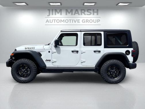 Bright White Clearcoat 2026 Jeep Wrangler Willys