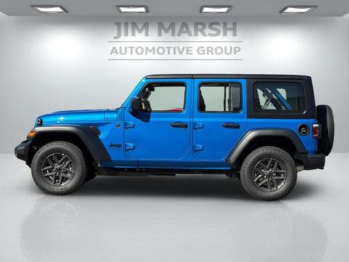 Hydro Blue Pearlcoat 2026 Jeep Wrangler Sport