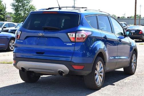 LIGHTNING BLUE METALLIC 2017 Ford Escape TITANIUM