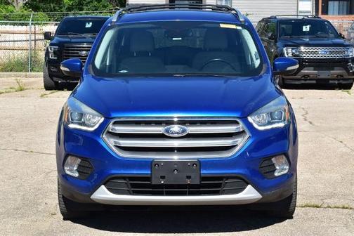 LIGHTNING BLUE METALLIC 2017 Ford Escape TITANIUM