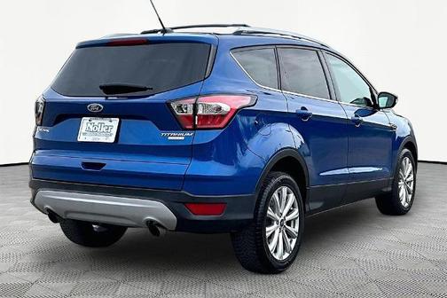 LIGHTNING BLUE METALLIC 2017 Ford Escape TITANIUM