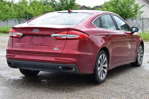 RUBY RED TINTED CLEARCOAT 2019 Ford Fusion SEL