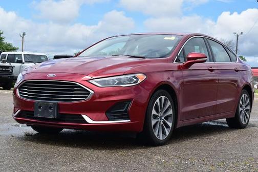 RUBY RED TINTED CLEARCOAT 2019 Ford Fusion SEL