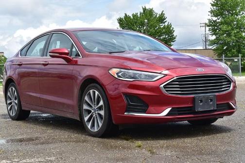 RUBY RED TINTED CLEARCOAT 2019 Ford Fusion SEL