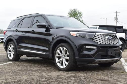 AGATE BLACK METALLIC 2023 Ford Explorer PLATINUM