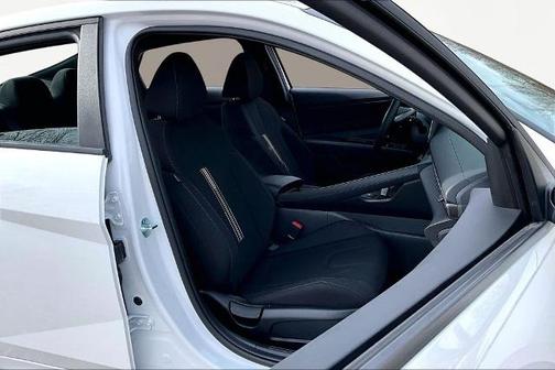 White 2025 Hyundai ELANTRA SEL