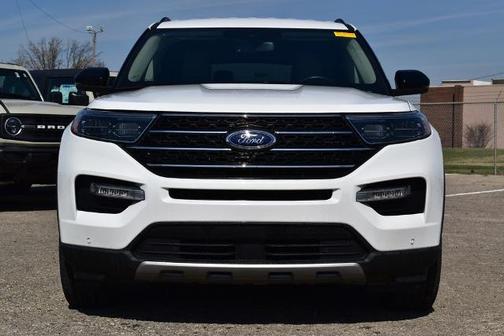 STAR WHITE MET TRI-COAT 2023 Ford Explorer XLT