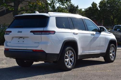 Bright White Clearcoat 2021 Jeep Grand Cherokee LIMITED