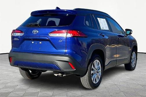 Blue 2022 Toyota Corolla Cross LE