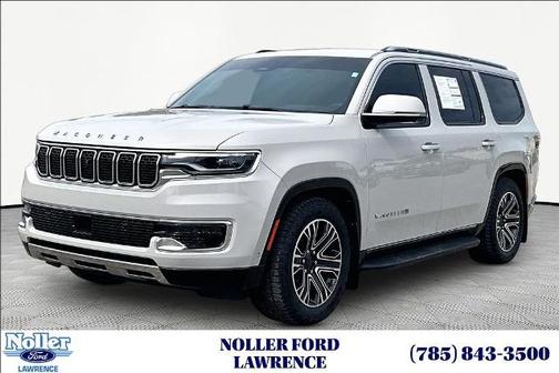 Luxury White Pearlcoat 2022 Jeep Wagoneer SERIES III