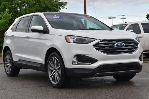 STAR WHITE 2024 Ford Edge TITANIUM