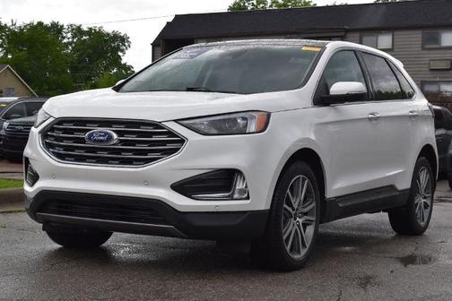 STAR WHITE 2024 Ford Edge TITANIUM