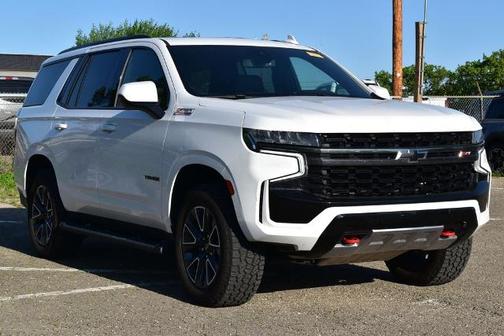 Summit White 2021 Chevrolet Tahoe Z71