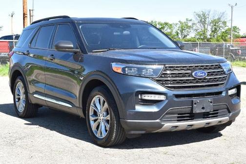 STONE BLUE METALLIC 2024 Ford Explorer XLT