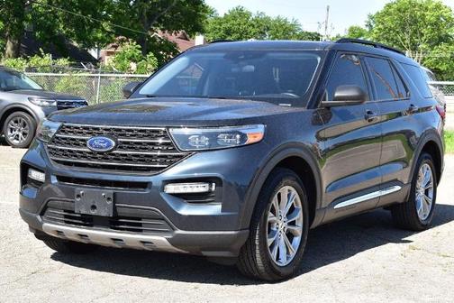 STONE BLUE METALLIC 2024 Ford Explorer XLT