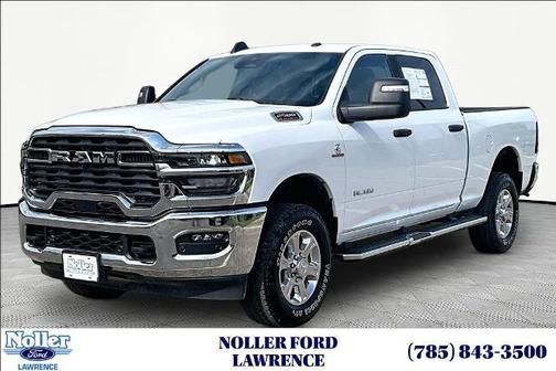 Bright White Clearcoat 2025 RAM 2500 BIG HORN