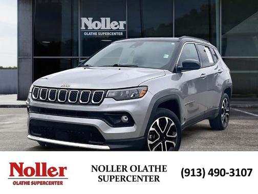 Billet Silver Metallic Clearcoat 2023 Jeep Compass LIMITED