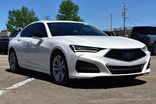 Silver 2021 Acura TLX TECHNOLOGY