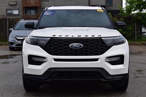 STAR WHITE MET TRI-COAT 2024 Ford Explorer ST-LINE