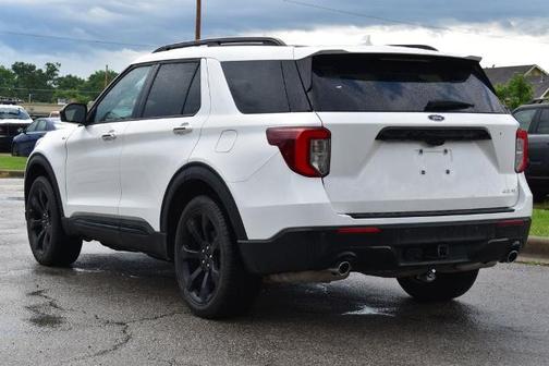 STAR WHITE MET TRI-COAT 2024 Ford Explorer ST-LINE