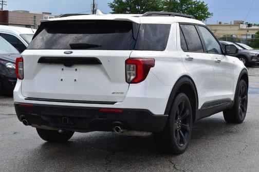 STAR WHITE MET TRI-COAT 2024 Ford Explorer ST-LINE