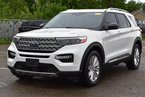 STAR WHITE MET TRI-COAT 2021 Ford Explorer LIMITED