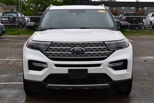 STAR WHITE MET TRI-COAT 2021 Ford Explorer LIMITED