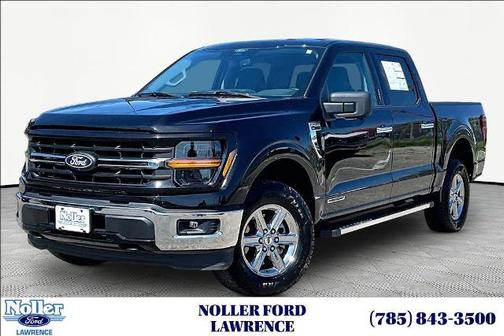 AGATE BLACK METALLIC 2024 Ford F-150 XLT