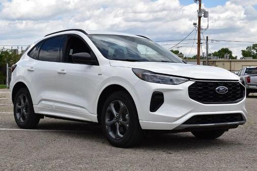 STAR WHITE METALLIC TRI-COA 2024 Ford Escape ST-LINE