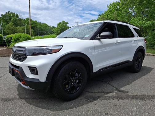 STAR WHITE MET TRI-COAT 2023 Ford Explorer TIMBERLINE