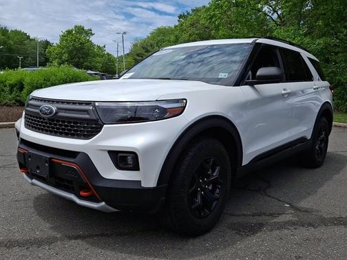 STAR WHITE MET TRI-COAT 2023 Ford Explorer TIMBERLINE