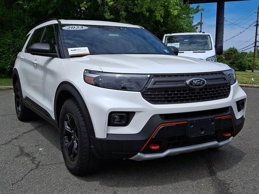 STAR WHITE MET TRI-COAT 2023 Ford Explorer TIMBERLINE