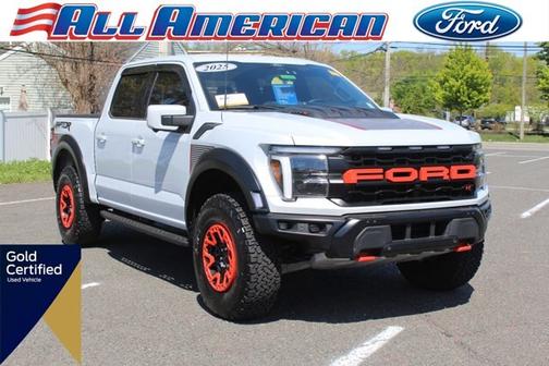SPACE WHITE METALLIC 2025 Ford F-150 RAPTOR