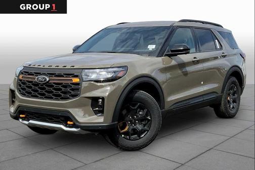 Marsh Gray 2026 Ford Explorer Tremor