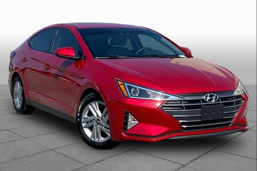 Calypso Red 2020 Hyundai ELANTRA Value Edition
