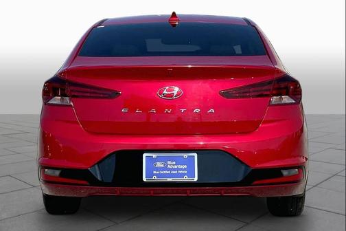 Calypso Red 2020 Hyundai ELANTRA Value Edition
