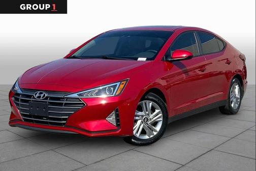 Calypso Red 2020 Hyundai ELANTRA Value Edition