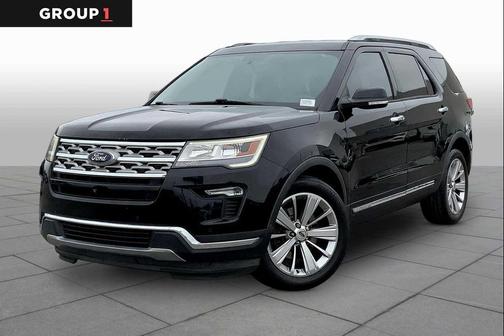 Shadow Black 2018 Ford Explorer Limited