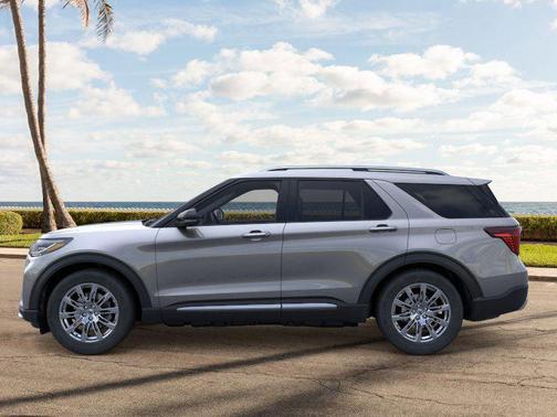 Carbonized Gray Metallic 2026 Ford Explorer Platinum