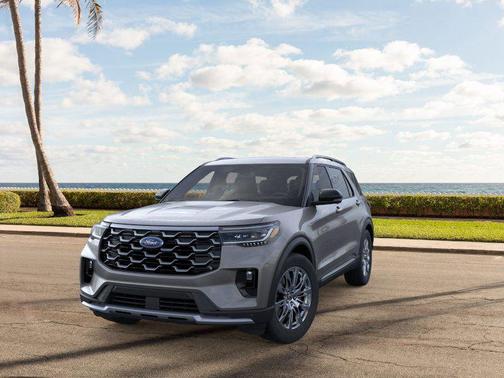 Carbonized Gray Metallic 2026 Ford Explorer Platinum